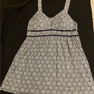 Woman’s Plus Size Cacique Sleep Dress Size 18/20 Black & White Layne Bryant Gift